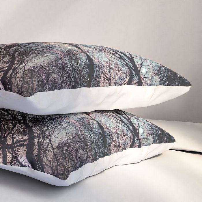 Starry Sky in the Forest Pillow Sham Gallery Image 3