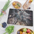 Starry Sky in the Forest Cutting Board Gallery Image 2