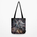 Starry Sky in the Forest Tote Bag Gallery Image 2
