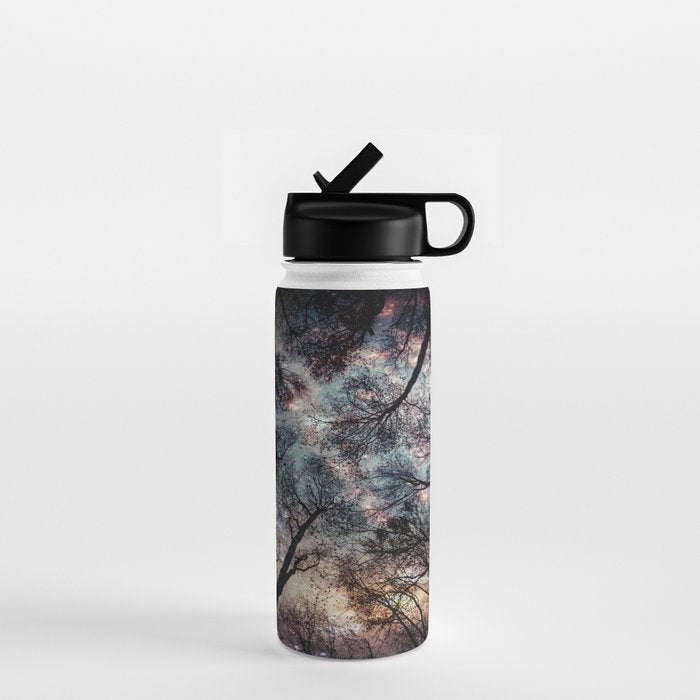 Starry Sky in the Forest Water Bottle Gallery Image 1