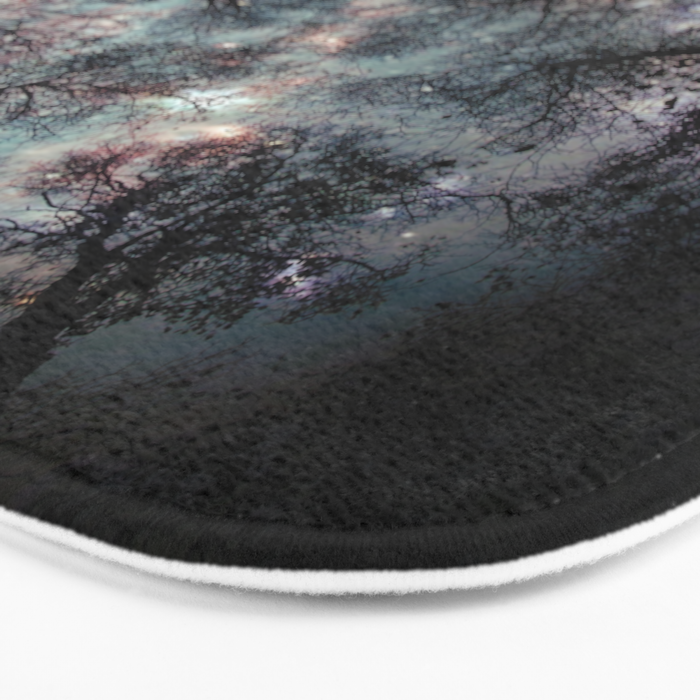 Starry Sky in the Forest Bath Mat Gallery Image 3