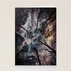 Starry Sky in the Forest Stationery Card Gallery Image 2