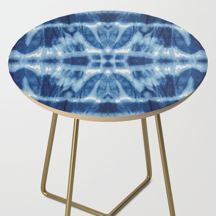 Tie Dye Blues Twos Side Table Gallery Image 2
