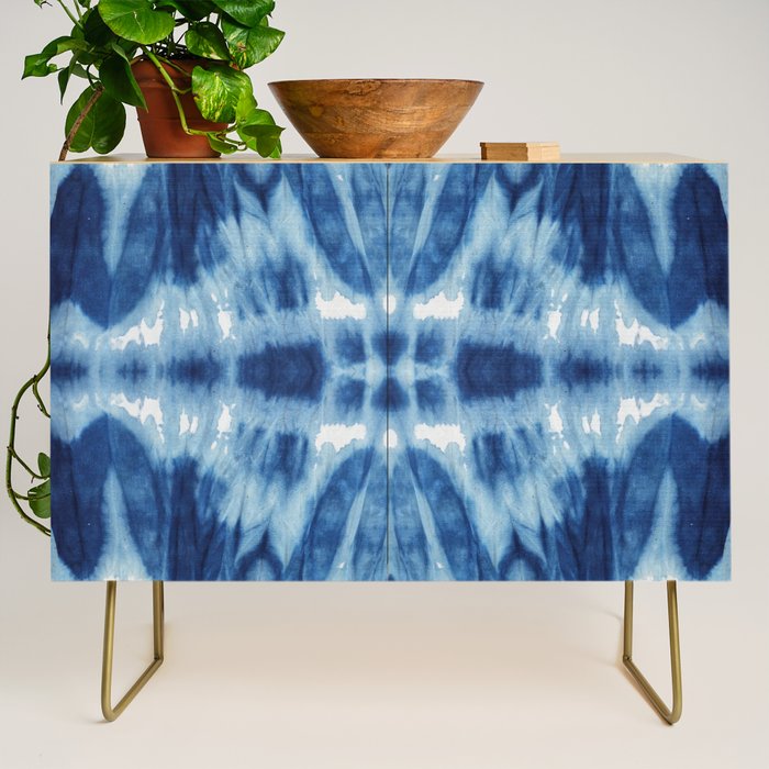 Tie Dye Blues Twos Credenza Gallery Image 1