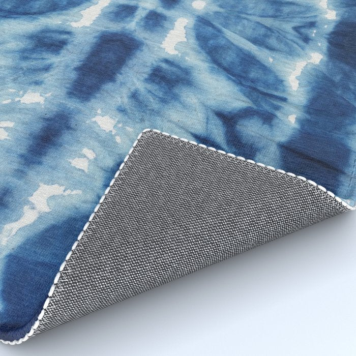 Tie Dye Blues Twos Rug Gallery Image 4