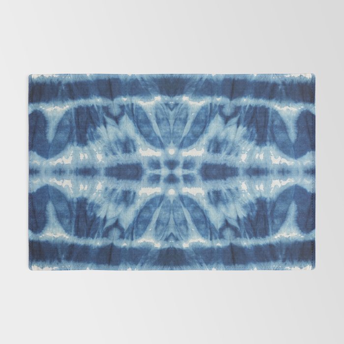 Tie Dye Blues Twos Rug Gallery Image 2