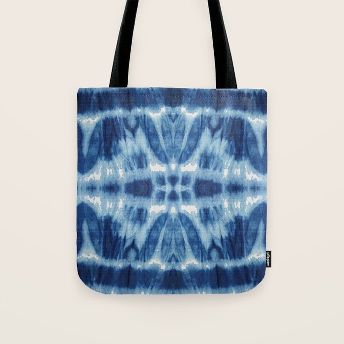 Tie Dye Blues Twos Tote Bag Gallery Image 1