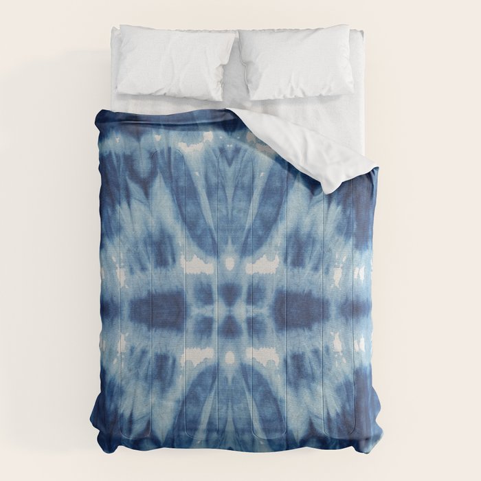 Tie Dye Blues Twos Comforter Gallery Image 6