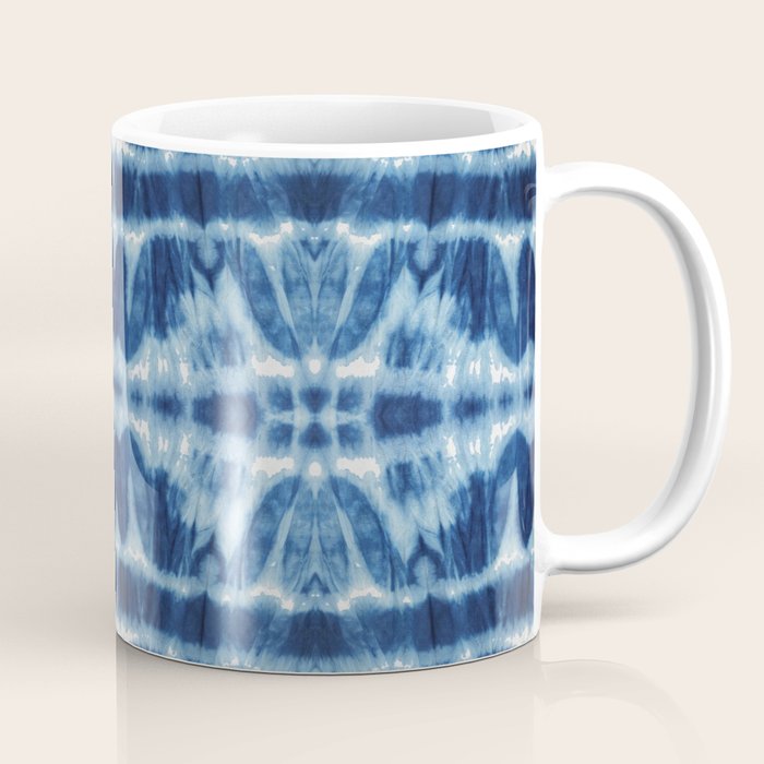 Tie Dye Blues Twos Coffee Mug Gallery Image 1
