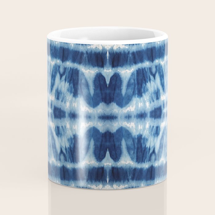 Tie Dye Blues Twos Coffee Mug Gallery Image 4