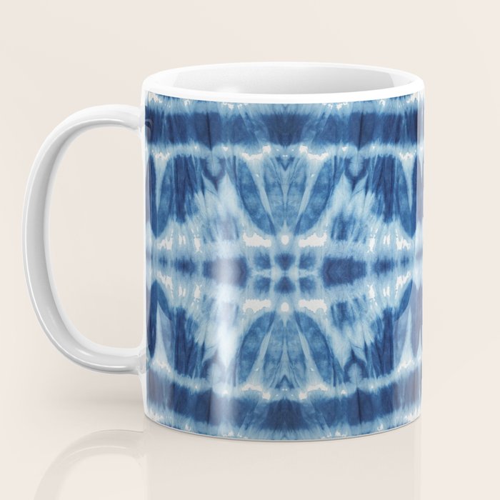 Tie Dye Blues Twos Coffee Mug Gallery Image 3