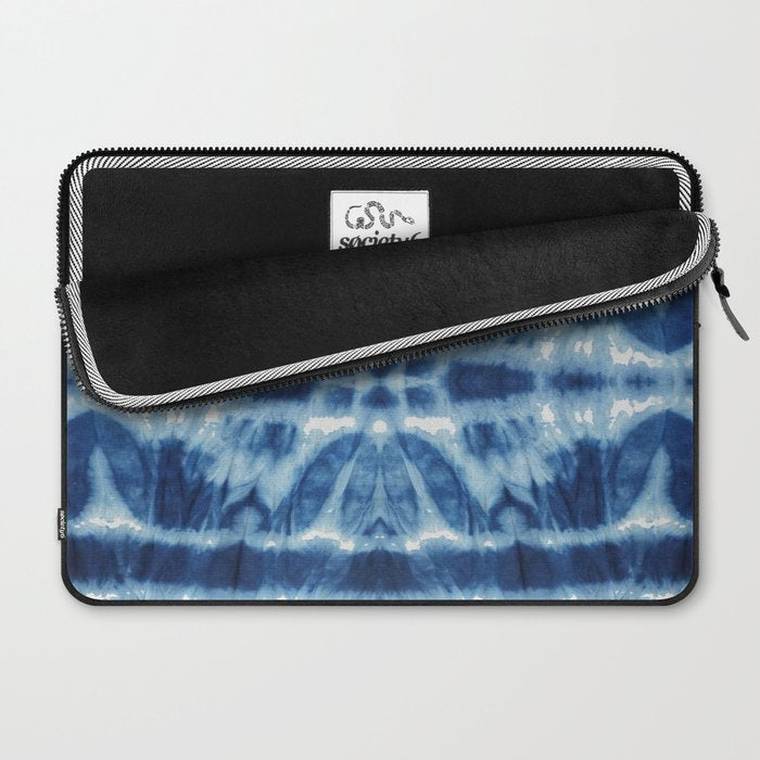 Tie Dye Blues Twos Laptop Sleeve Gallery Image 2
