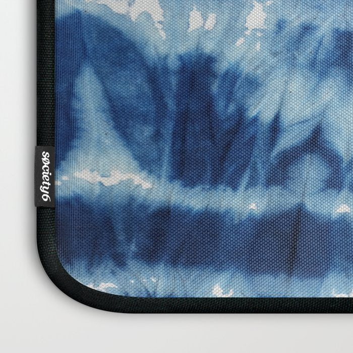 Tie Dye Blues Twos Laptop Sleeve Gallery Image 3