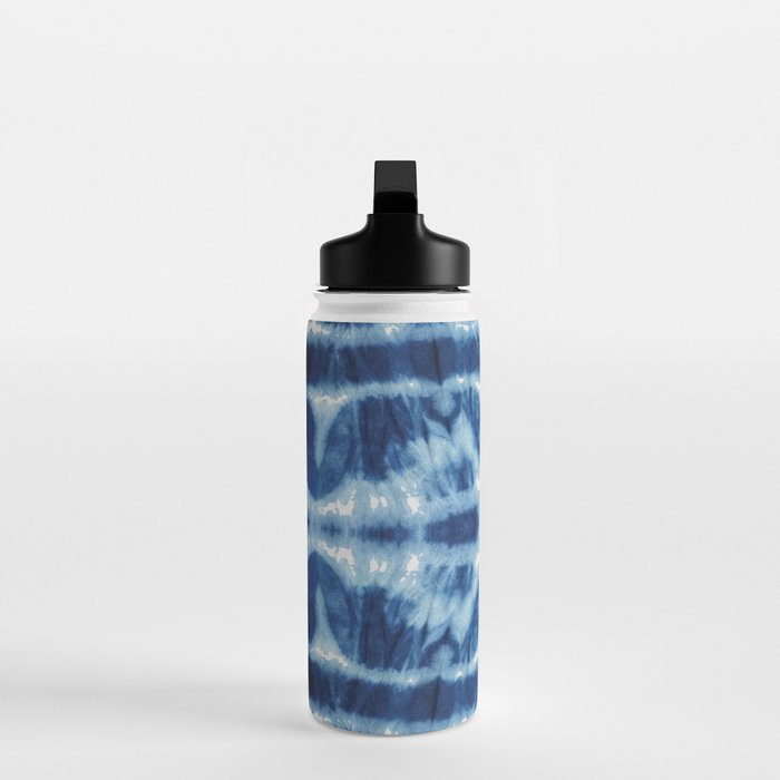 Tie Dye Blues Twos Water Bottle Gallery Image 3