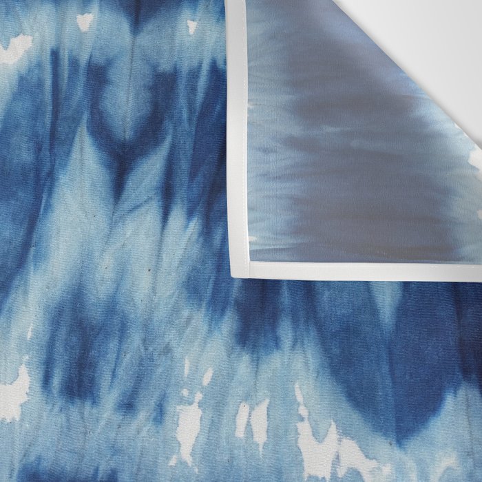 Tie Dye Blues Twos Wall Tapestry Gallery Image 3