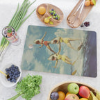 On Evil Beach - Shark Attack Cutting Board Gallery Image 2