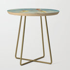On Evil Beach - Shark Attack Side Table Gallery Image 1
