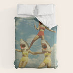 On Evil Beach - Shark Attack Duvet Cover Gallery Image 6