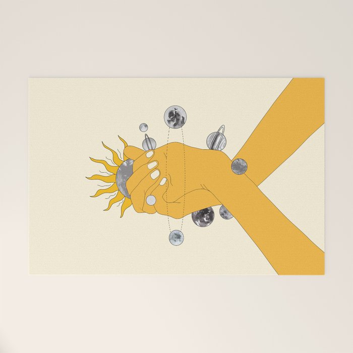 Everything Revolves Around Us Welcome Mat Gallery Image 1