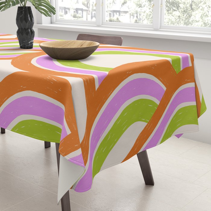 Moka Pot Rainbow - Cream Tablecloth Gallery Image 3