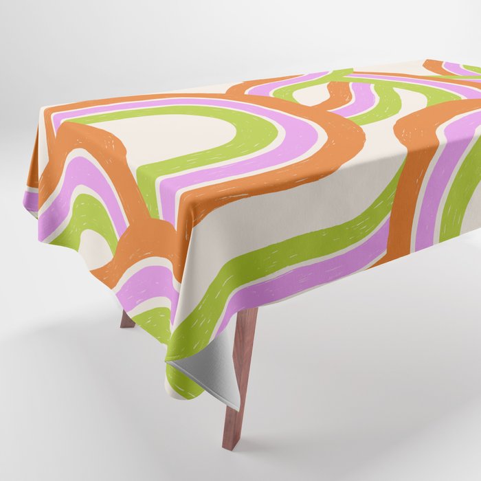 Moka Pot Rainbow - Cream Tablecloth Gallery Image 1