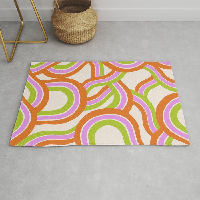 Moka Pot Rainbow - Cream Rug Gallery Image 1
