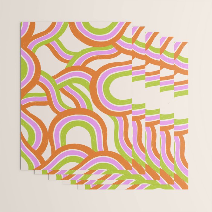 Moka Pot Rainbow - Cream Wrapping Paper Gallery Image 3