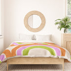 Moka Pot Rainbow - Cream Duvet Cover Gallery Image 3