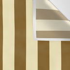 Burnt Sugar Coconut Striped Elegance Wall Tapestry Gallery Image 3