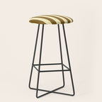 Burnt Sugar Coconut Striped Elegance Stool Gallery Image 1