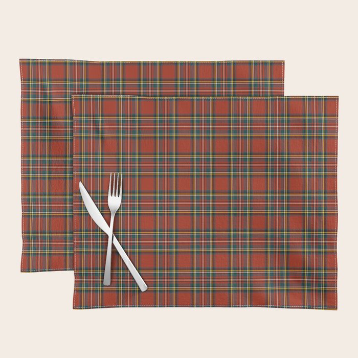 Royal Stewart Tartan Placemat Gallery Image 1