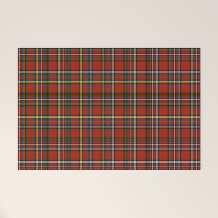 Royal Stewart Tartan Welcome Mat Gallery Image 1