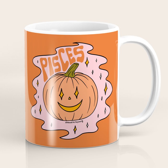 Pisces Jack O Lantern Coffee Mug Gallery Image 1
