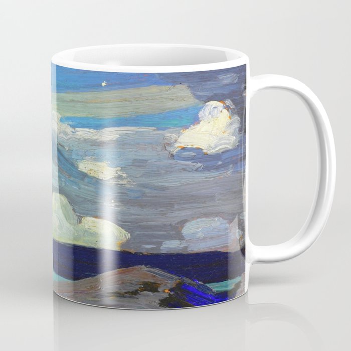 Tom Thomson Clouds ("The Zeppelins") 1915 Canadian Landscape Artist Coffee Mug Gallery Image 1