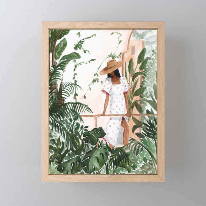 Peaceful Morocco Mini Art Print Gallery Image 1