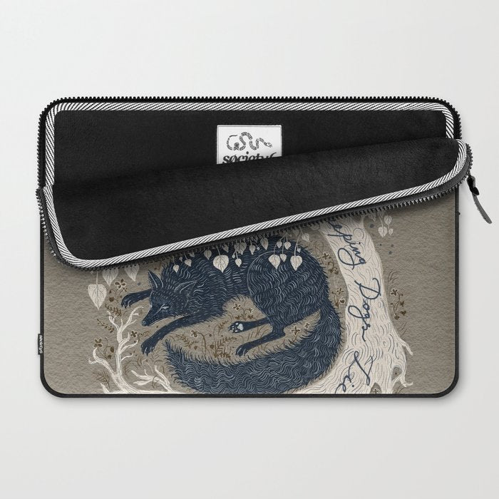 Let Sleeping Dogs Lie Laptop Sleeve Gallery Image 2