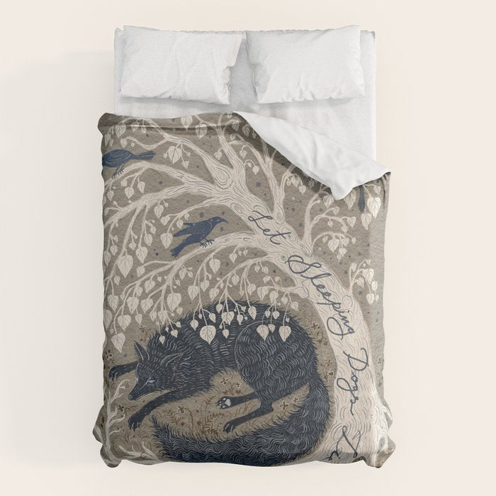 Let Sleeping Dogs Lie Duvet Cover Gallery Image 1