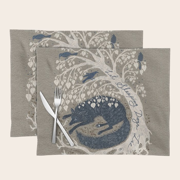 Let Sleeping Dogs Lie Placemat Gallery Image 1