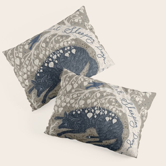 Let Sleeping Dogs Lie Pillow Sham Gallery Image 3