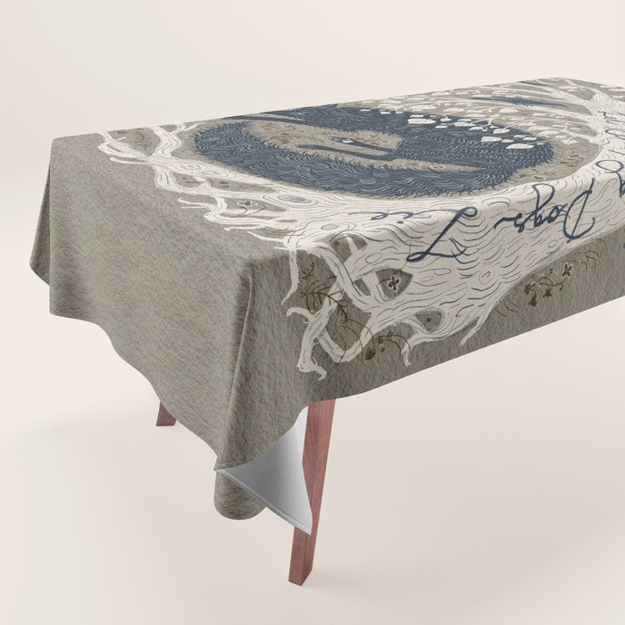 Let Sleeping Dogs Lie Tablecloth Gallery Image 1