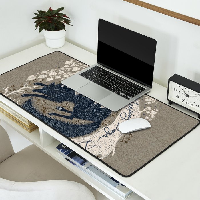 Let Sleeping Dogs Lie Desk Mat Gallery Image 2