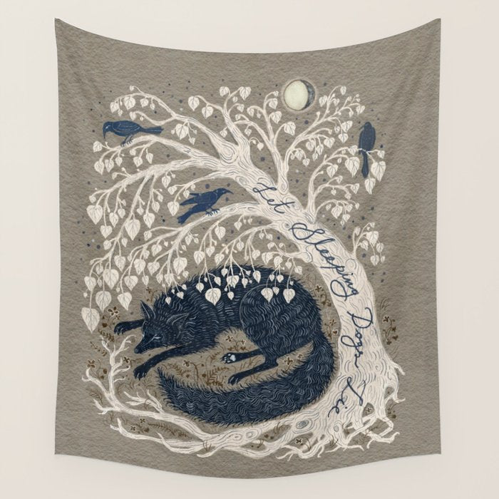 Let Sleeping Dogs Lie Wall Tapestry Gallery Image 4