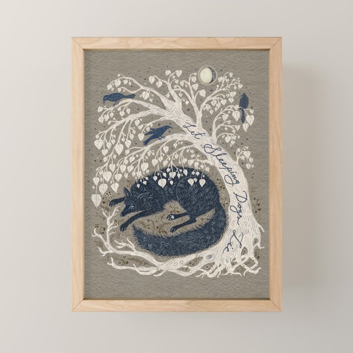 Let Sleeping Dogs Lie Mini Art Print Gallery Image 1