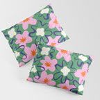 Bright Floral Pillow Sham Gallery Image 3