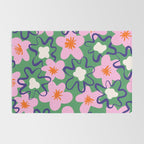 Bright Floral Rug Gallery Image 2
