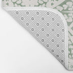 Green Nature Fantasy Tiles B Bath Mat Gallery Image 2