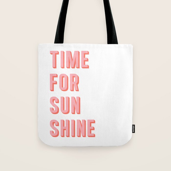 Time For Sunshine Tote Bag Gallery Image 1
