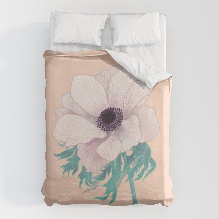 Anemone Flower Duvet Cover Gallery Image 6