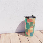 Mid-century tropical birds Travel Mug Gallery Image 4