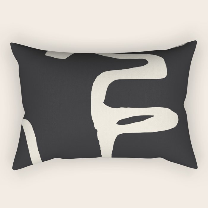 abstract minimal 56 Rectangular Pillow Gallery Image 1